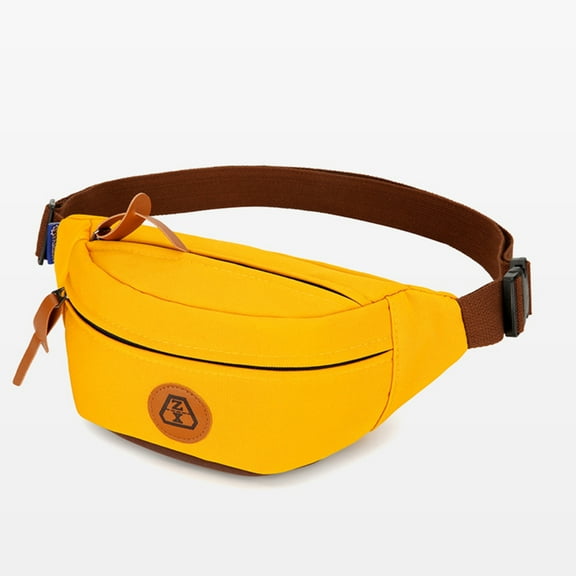 Taotanxi Sale Over 50% Off Fanny Pack Waist Bag for Men&Women Adjustable Belt Hip Bum Bag Fashion Water Resistant Hiking Waist Bag for Traveling Casual Running Hiking Cycling,Yellow