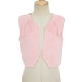 thumbnail image 3 of Ocealan Child Cowboys Cowgirls Western Waistcoat Sleeveless Tassel Vest Top Pink 16, 3 of 5