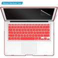 thumbnail image 6 of IBENZER Compatible with MacBook Pro 15 Inch Case 2015-2012 A1398, Hard Shell Case with Keyboard Cover & Screen Protector for Old Version Mac Pro Retina 15, Red, W-R15-RD+1, 6 of 9