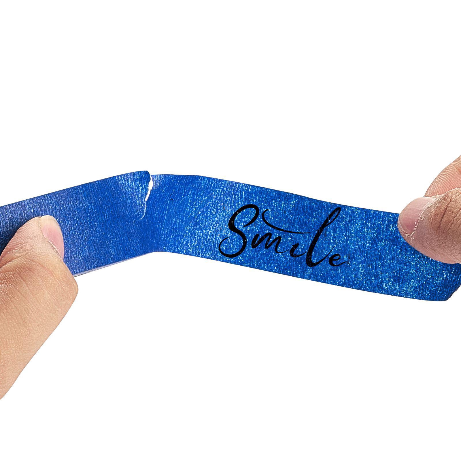 Blue Painters Tape 1 Inch Wide 0.94 Inch x 60 Yards 6 Rolls for Painting Edging Decorating DIY Crafts