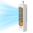 thumbnail image 1 of Ventilador Torre Vertical Sin Aspas para Escritorio Oficina Ventilador Eléctrico Portátil Viento (blanco) Blanco, 1 of 9