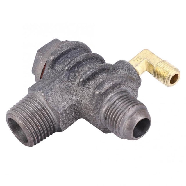 Air Compressor Male Thread 3-Port Check Valve Cast Iron Direct Piston Type