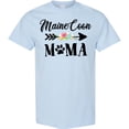 thumbnail image 3 of Inktastic Maine Coon Mama with Flowers and Arrow T-Shirt, 3 of 5