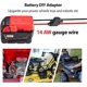 thumbnail image 2 of Power Wheels Adaptor for Milwaukee M18 (2 Pack), 2 of 5