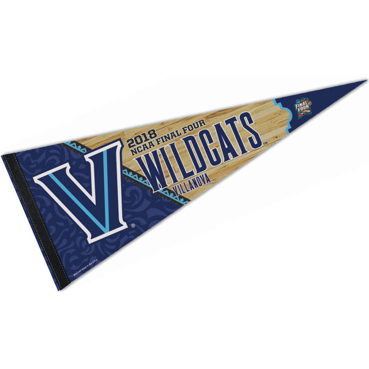 Villanova Wildcats 2018 Final Four Pennant