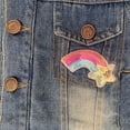 thumbnail image 3 of Peaoclate 3-10Years Spring Autumn Girl's Denim Rabbit Jacket Little Girls Embroider Rabbit Outerwear Coat Jacket,Rabbit,8-9Years, 3 of 7