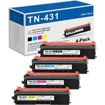 TN431 Toner Cartridge 4PK Replacement for Brother TN-431 Toner for MFC-L8690CDW L8900CDW Printer