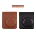 thumbnail image 3 of Étui de Protection pour Appareil Photo Instantané en Cuir PU Sac de Rangement pour Appareil Photo avec Bandoulière Amovible et Réglable Remplacement pour Fujifilm Mini 40, 3 of 8