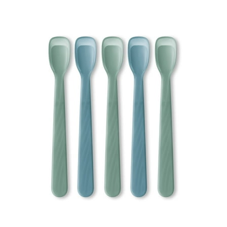 NUK First Choice Rest Easy Baby Spoons, 5-Pack