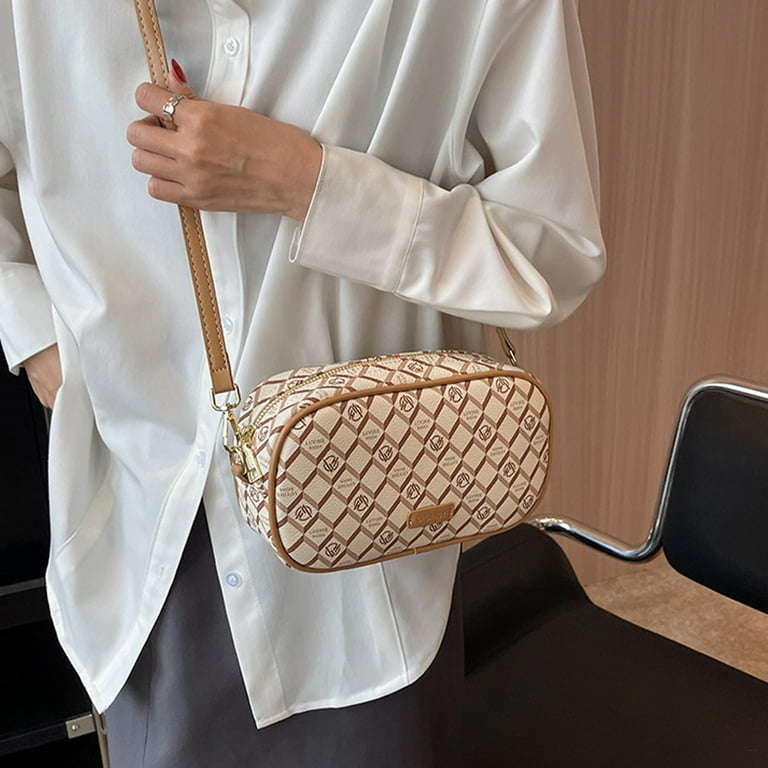 Crossbody Bag with Wide Guitar Strap, Thick Strap Camera Cross