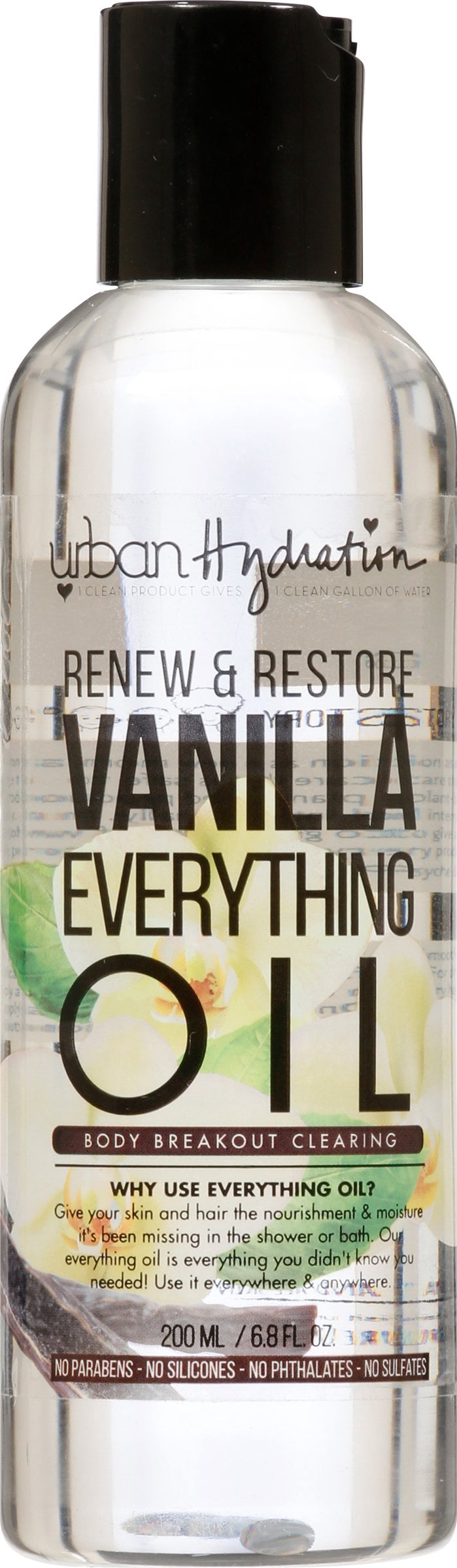 Urban Hydration Vanilla Everything Oil 6.8 OZ