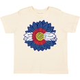thumbnail image 3 of Inktastic Colorado Flag Sunflower Boys or Girls Toddler T-Shirt, 3 of 5