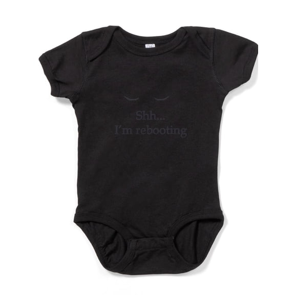 CafePress - Shh... Im Rebooting - Cute Infant Bodysuit Baby Romper