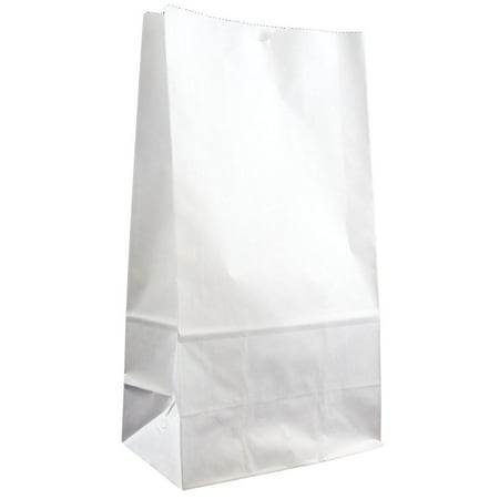JAM Paper® Recycled Kraft Lunch Bags, 4 1/8