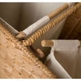 thumbnail image 6 of BirdRock Home Seagrass Oversized Divided Hamper with Liners - Honey, 6 of 6