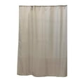 thumbnail image 4 of Taupe Extra Long Shower Curtain Polyester 12 Rings 79"L x 71"W, 4 of 4