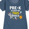 thumbnail image 3 of Dr. Seuss - Pre-K Out Of This World - Toddler And Youth Girls Fleece Dress, 3 of 6