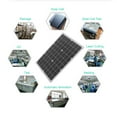 thumbnail image 4 of Panel De Carga De Batería De 20 W 30 W, Panel Solar De Salida Dual De Energía Solar Flexible Portátil, Excursión De Senderismo Para Acampar Al Aire Libre Montañismo ANGGREK No, 4 of 7