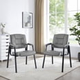 thumbnail image 6 of Mindy Guest Chair, Set of 4-Fabric:Gray, 6 of 12