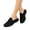 Black, variant on Women's Casual Slip on Half Shoes Arch Support Walking Mules Open Back Sneakers Sandals Grey 8.5