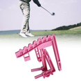 thumbnail image 2 of Durable 9 Iron Club Holder Iron Putter Protector Golf Holder Putting Golf Club Organizers Clip, 2 of 9
