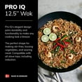thumbnail image 5 of ScanPan PRO IQ Black Cast Aluminum 12.5 Inch Wok, 5 of 6