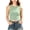 Mint Green, variant on akafmk Teen Girls Tank Tops Ribbed Knit Crop Tops Slim Crewneck Casual Summer Sleeveless Tops 9-14 Years