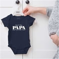thumbnail image 5 of Ain't No Papa Like The One I Got Romper Boys or Girls Infant Baby Brisco Brands 12M, 5 of 6