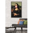 thumbnail image 2 of Reinders - Mona Lisa Bubble Gum Wall Poster, 22.375" x 34" Framed, 2 of 5