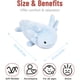 thumbnail image 4 of Peluche pesado de axolotl Niuniu Daddy, 61 cm, 2,3 kg, azul, 4 of 9
