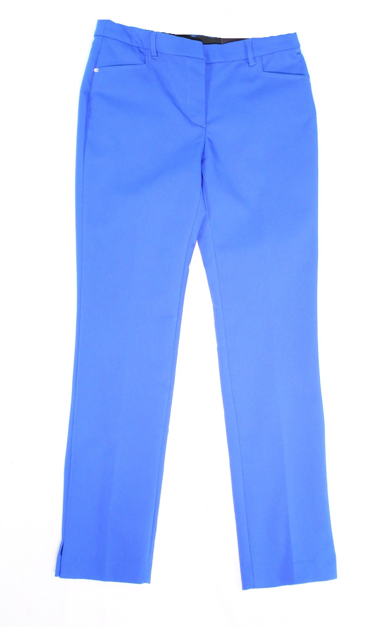 Rafaella - Rafaella NEW Blue Womens Size 12 Comfort Waist Ankle Slit ...