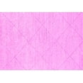 thumbnail image 1 of Ahgly Company Indoor Rectangle Solid Pink Modern Area Rugs, 5' x 8', 1 of 4