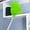 Green, variant on Efficient Ceiling Care Duster Ring for Ceiling Sweep and Fan Cleaning High-Reach Round Brush for Removal Streak-Free Finish Household Cleaning Tool