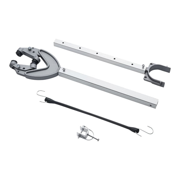 Boat Transom Saver 24-36 Inch, Outboard Motor Towing Support, Heavy Duty Galvanized Steel, Adjustable Engine Protector for Trailers