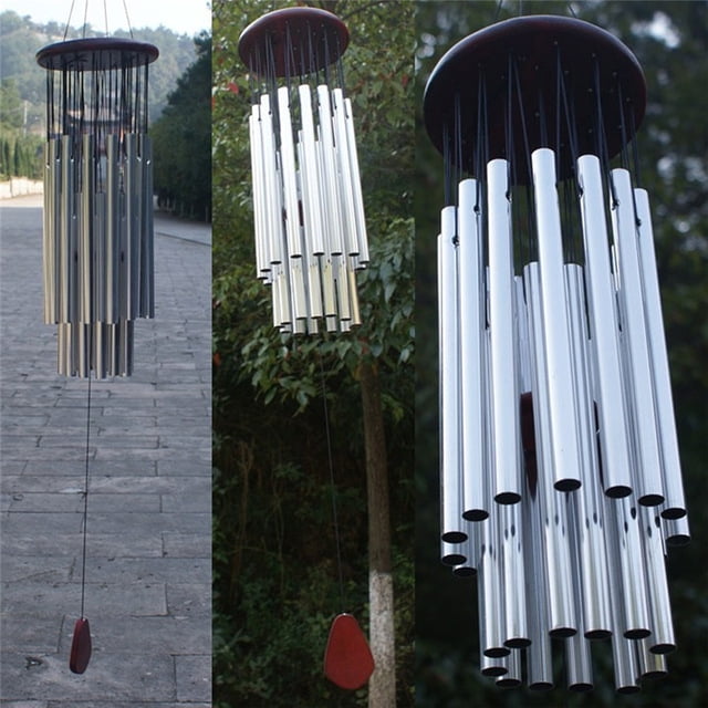 iMeshbean Amazing 27 Tubes Windchime Chapel Bells Wind Chimes Door Hanging Home Décor