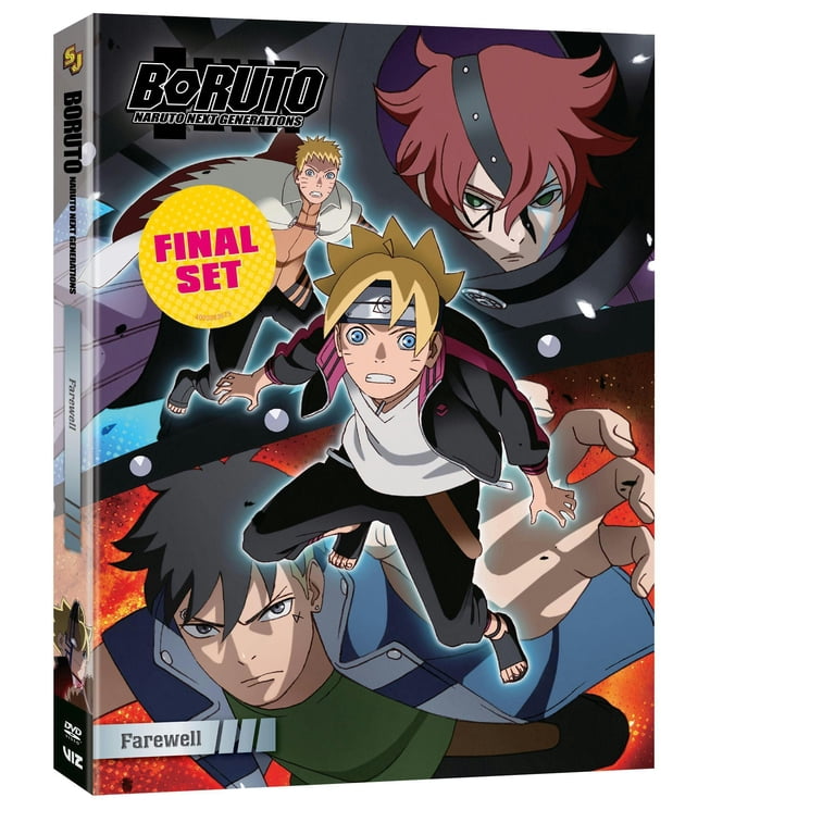 Boruto: Naruto Next Generations - Farewell (DVD), Viz Media, Anime