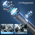 thumbnail image 2 of FLhrweasw Cámara Endoscópica Lente Simple/doble 2 Megapíxeles HD para IOS Andriod (Dual 3meter), 2 of 9