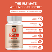 Core Strength Daily Health Management Support, CoreStrength Maximum Overall Health Supplement (60 Capsules)