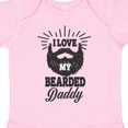 thumbnail image 4 of Inktastic I Love My Bearded Daddy Boys or Girls Baby Bodysuit, 4 of 5