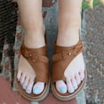 thumbnail image 6 of Women's Bunion Sandals Orthopedic Toe Ring Slides Flip Flops Fashion On Flat Shoes, 6 of 6