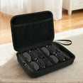 thumbnail image 4 of Protective Sunglasses Travel Pouches Adjustable 4/7 Slot Eyeglasses Holder Storage Box Sunglass Storage Holder for Eyewear Watch Jewelry (Style B), 4 of 10