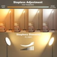 thumbnail image 5 of RGB Floor Lamps for Living Room, 3600LM 36W Bright LED Standing Lamp with Remote, Modern Color Changing Tall Lamp with Stepless Dimming, 69" Corner Floor Lamp for Bedroom, Office, 5 of 7