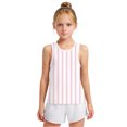 thumbnail image 2 of Posijego Débardeur Rayé pour Tout-Petits Garçons Filles, Coupe Ample, Col Rond, Sans Manches, T-Shirt d'Été Décontracté pour la Plage, 2 of 6