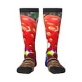 thumbnail image 1 of Rocae Pikmin Chaussettes de compression Décontractées pour Femmes Hommes Bas Contrastés, 1 of 6