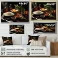 thumbnail image 4 of Designart "Impressions Of Aromatic Cuban Cuisine" Cuba Floater Framed Wall Art Prints, 4 of 5