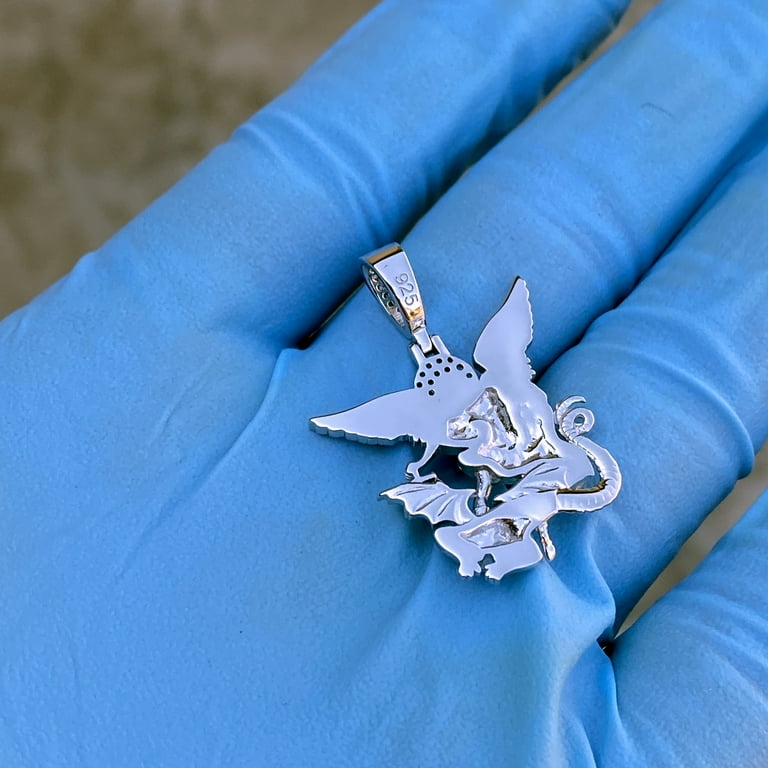St. Michael Die Archangel Anhänger Halskette (Neu (gemäss Beschreibung)) In Frauenfeld Für CHF 5