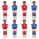 thumbnail image 2 of ColoMX Figuras de máquina de futbolín, accesorios de máquina de futbolín, estatua de jugador de fútbol, ​​8 Uds., 2 of 6