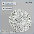thumbnail image 4 of Five Oceans Boat Anchor Rope 5/16 inch x 75 ft - Marine Premium 3-Strand White Nylon - Ideal for Mooring Anchoring Windlasses Towing - FO4566-M75, 4 of 7
