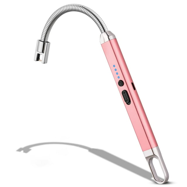 Encendedor Eléctrico de Arco USB Recargable a Prueba de Viento Ideal Regalo de Cumpleaños y Navidad para Velas y BBQ