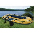 thumbnail image 6 of Intex Challenger 3 Boat 2 Person Raft & Oar Set Inflatable with Motor Mount Kit, 6 of 9
